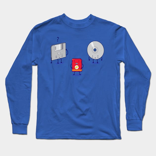 Flash card Long Sleeve T-Shirt by Baxtr